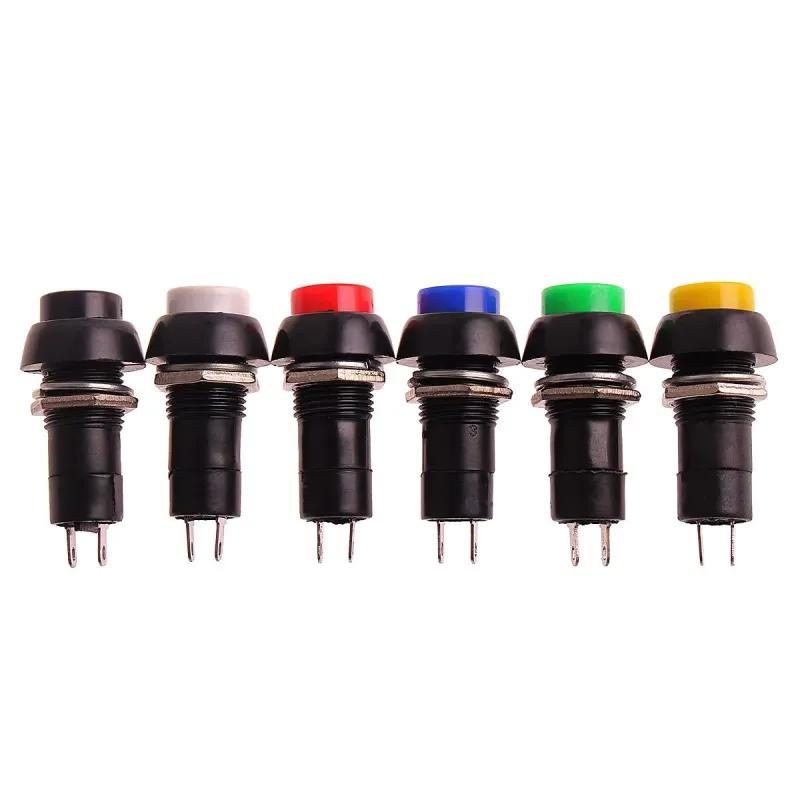 12mm Push Button Latching ON-OFF 3A PBS-11A - BLACK 12mm Push Button Latching ON-OFF 3A PBS-11A - BLACK