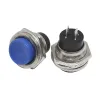16mm Push Button Momentary ON-OFF 2A PBS-26B - BLUE 16mm Push Button Momentary ON-OFF 2A PBS-26B - BLUE