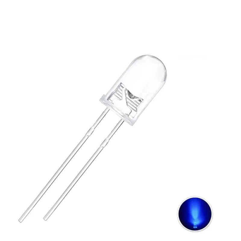 Led 5mm Transparent Blue Led 5mm Transparent Blue