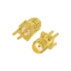 SMA Femelă Jack RF Conector Pentru 1,6 mm PCB Margine de Lipire SMA Femelă Jack RF Conector Pentru 1,6 mm PCB Margine de Lipire