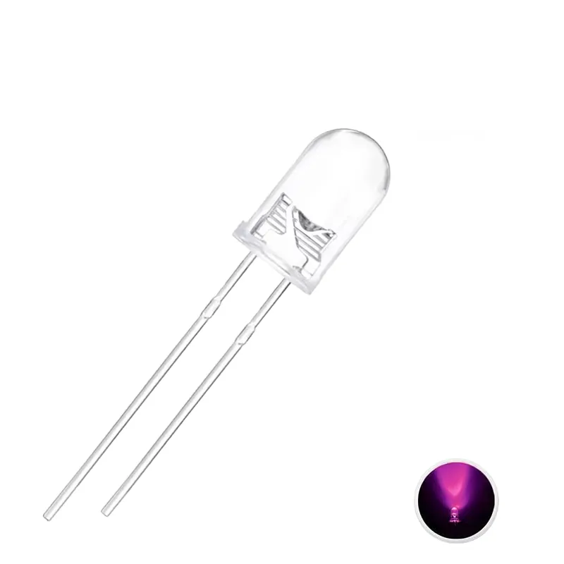 Led 5mm Transparent Pink Led 5mm Transparent Pink