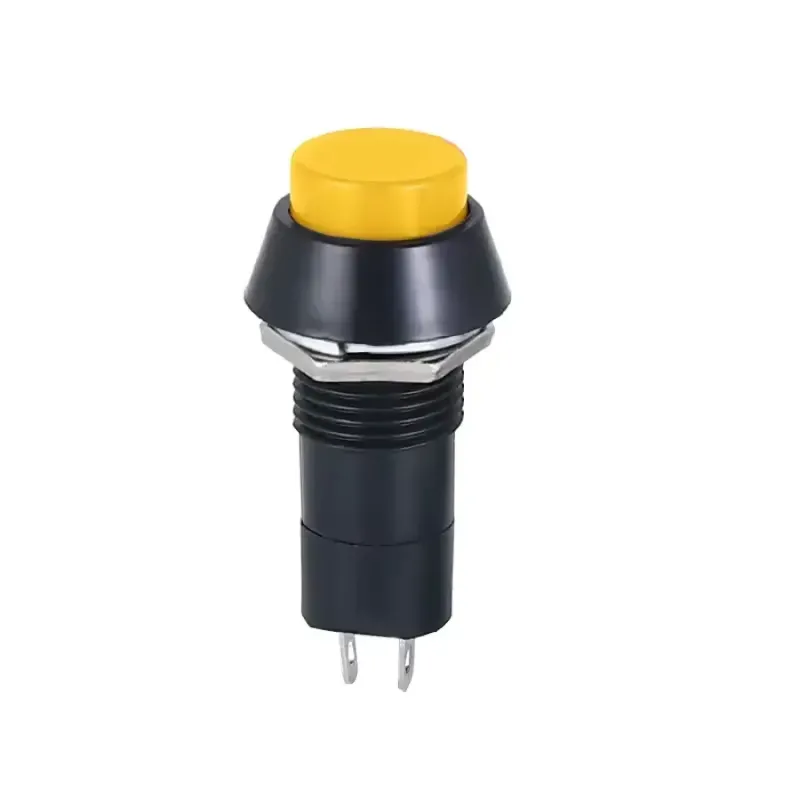 12mm Push Button Momentary ON-OFF 3A PBS-11B - YELLOW 12mm Push Button Momentary ON-OFF 3A PBS-11B - YELLOW