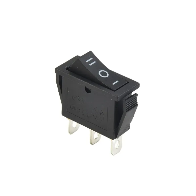 KCD3-103 Comutator Basculant SPDT ON-OFF- ON 250V 15A 3 Căi - Negru KCD3-103 Comutator Basculant SPDT ON-OFF- ON 250V 15A 3 Căi - Negru
