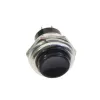 16mm Buton de Împingere Momentan ON-OFF 2A PBS-26B - NEGRU 16mm Buton de Împingere Momentan ON-OFF 2A PBS-26B - NEGRU